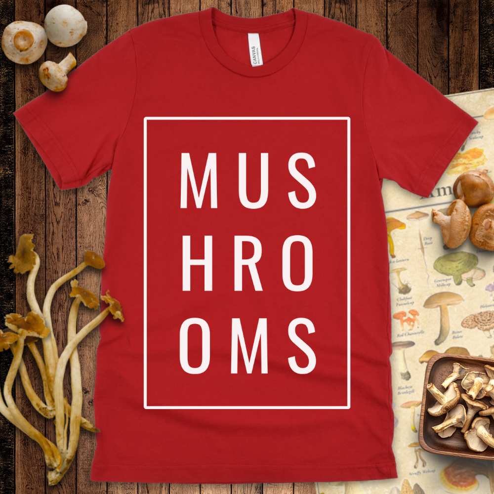 Mushrooms Squared Tee