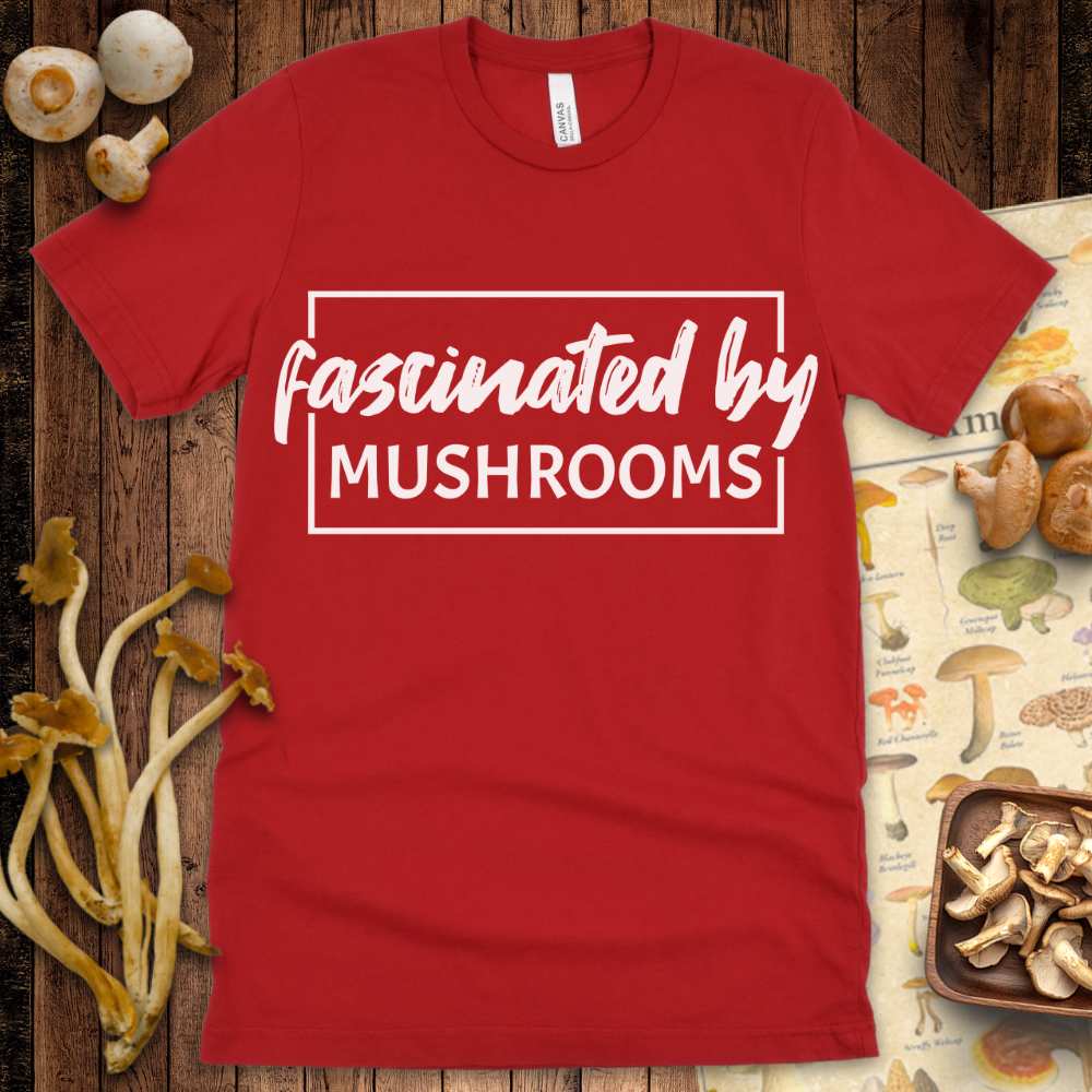 fascinated by Mushrooms Tee