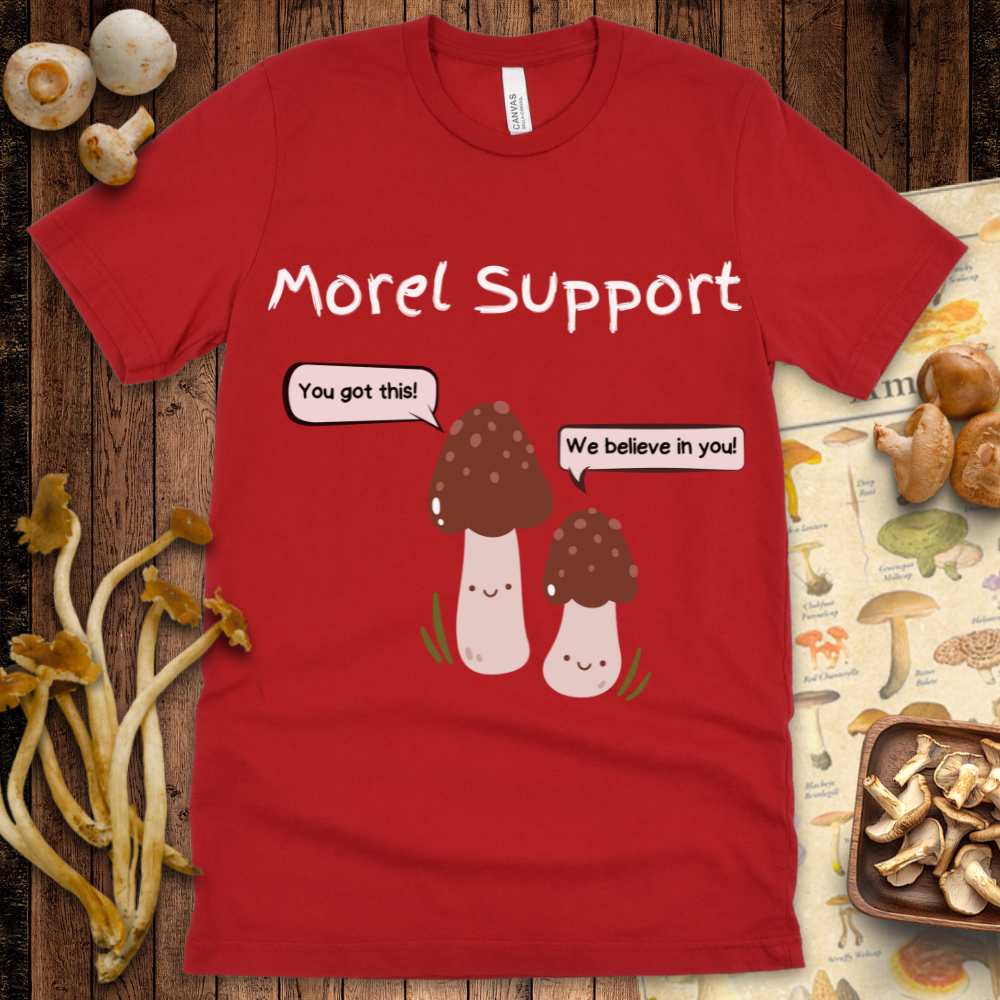Morel Support Cute Tee