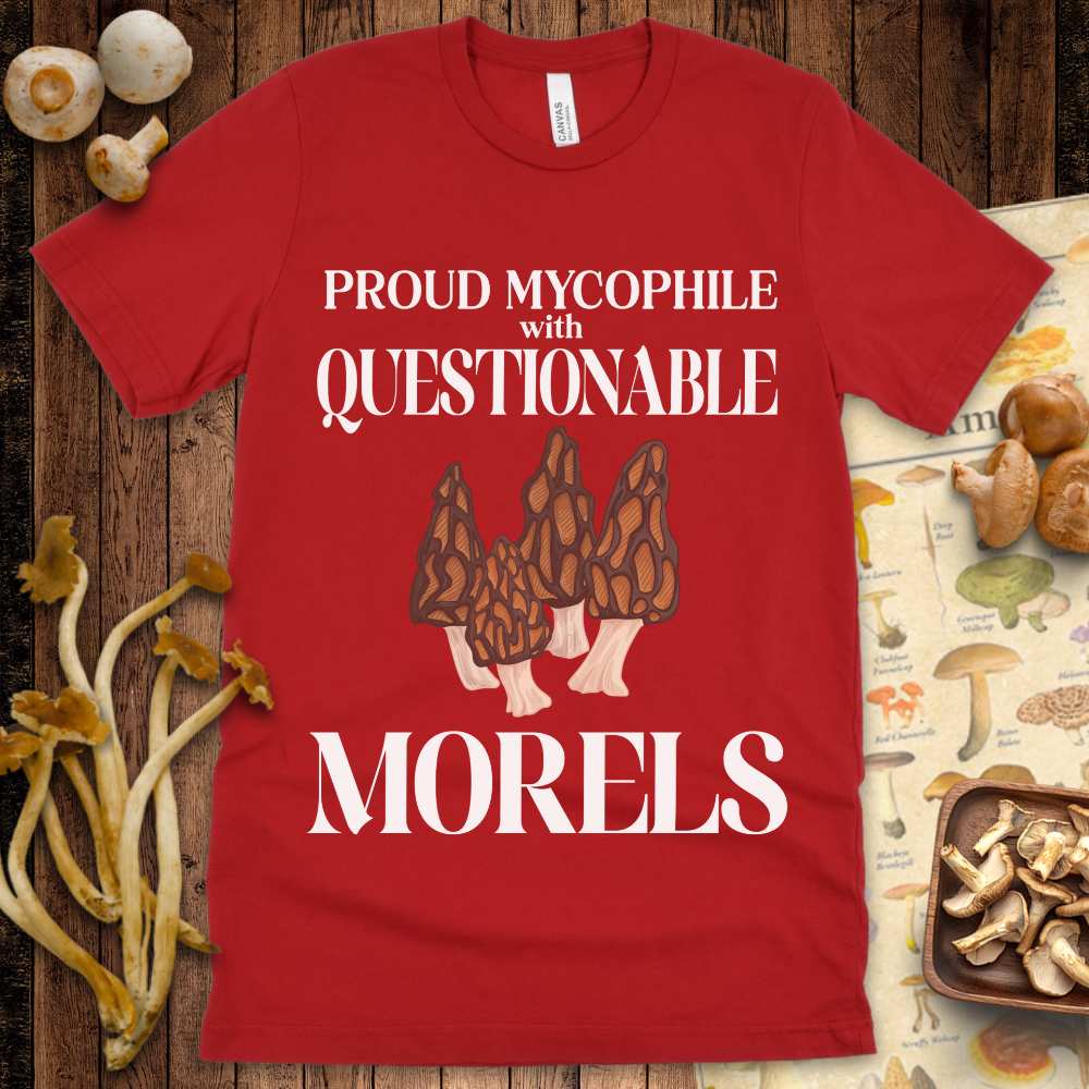 Mycophile Morels Tee