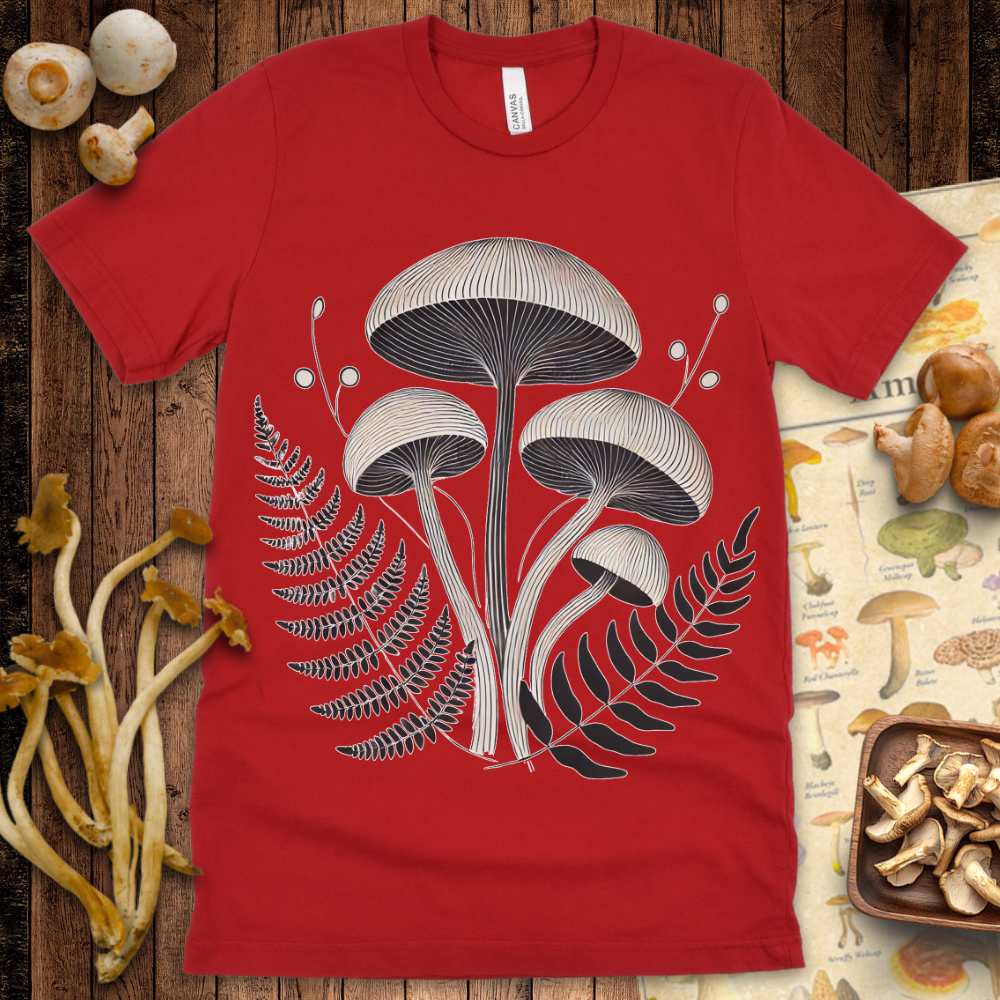 Fungi & Ferns Lines Tee