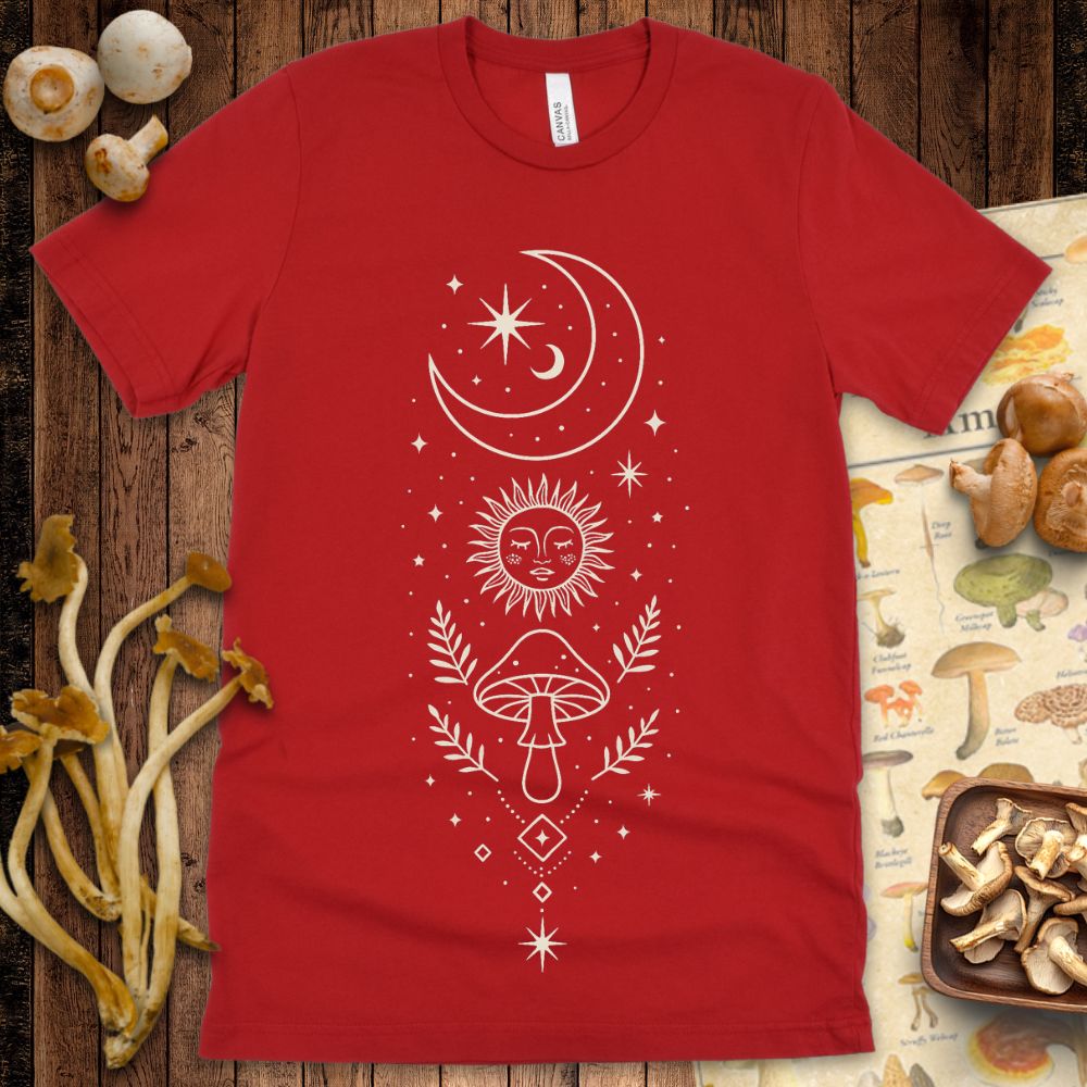 Sun Moon Spore Tee
