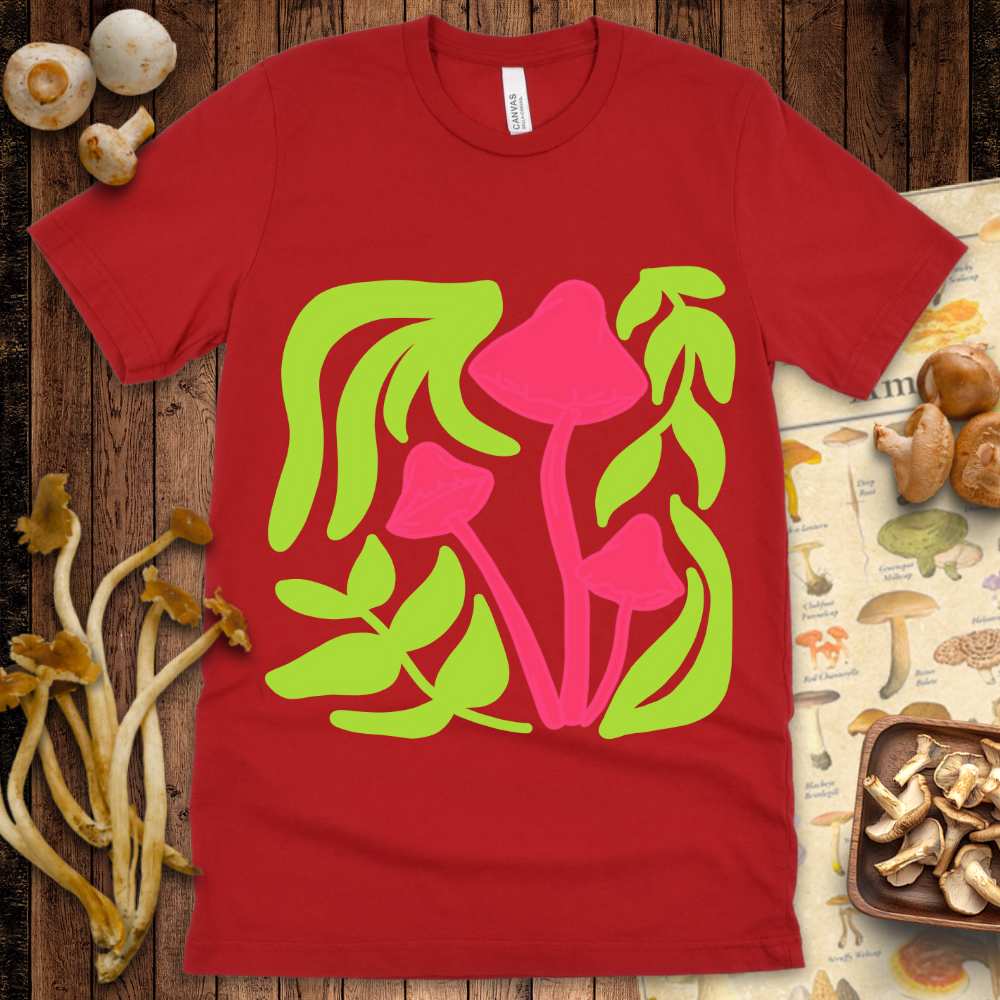 Mushroom Design Tee