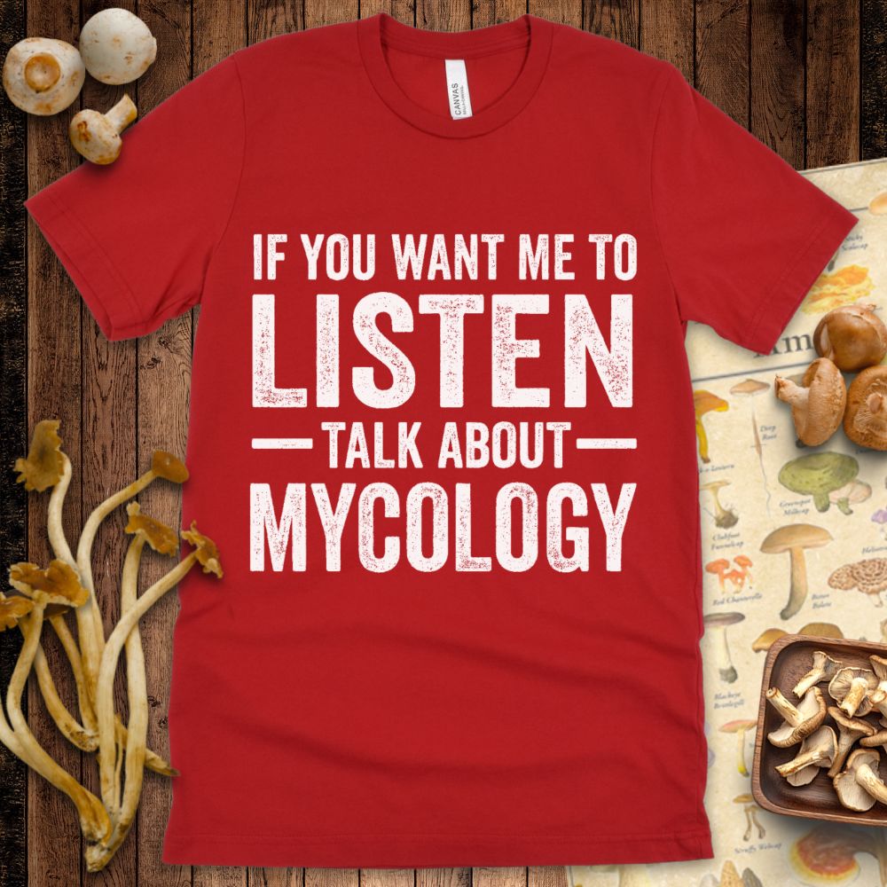 Mycology Talk Tee