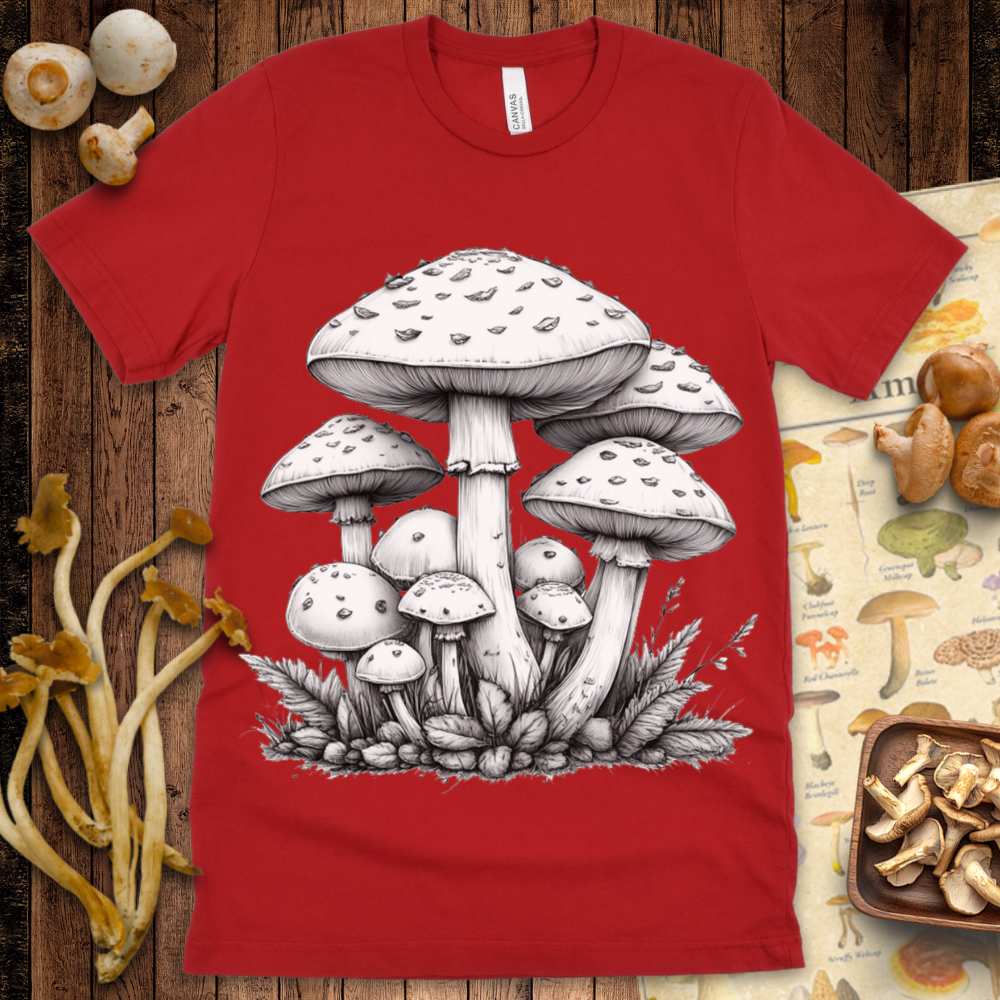 White Mushroom Tee