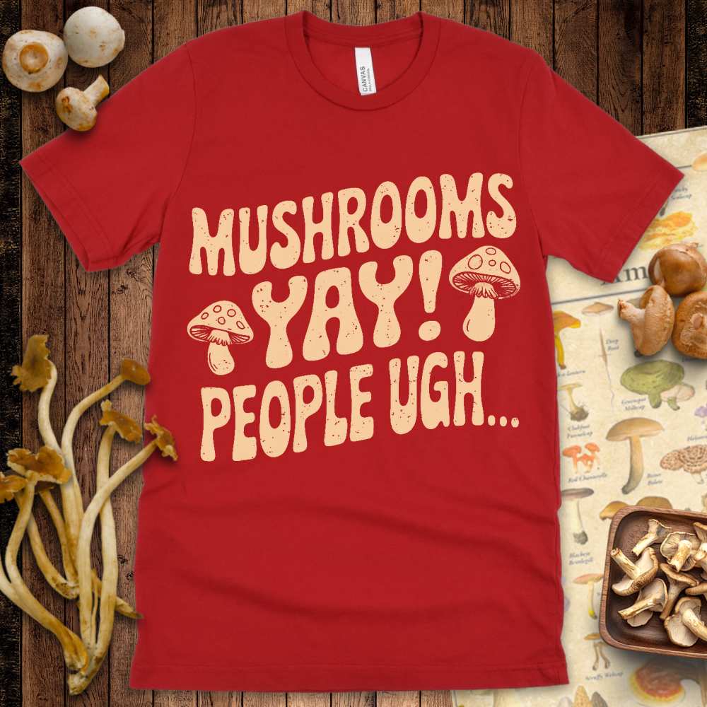 Mushroom Yay Tee
