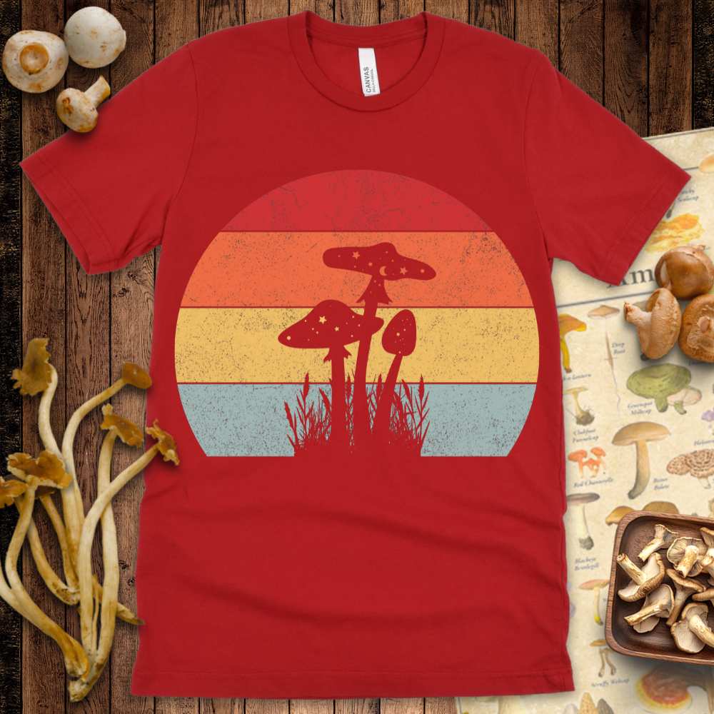 Sunset Mushroom Tee