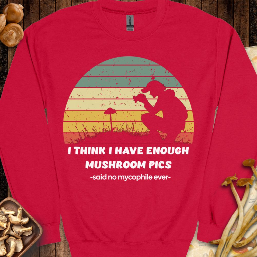 Mushroom Pics Sweatshirt