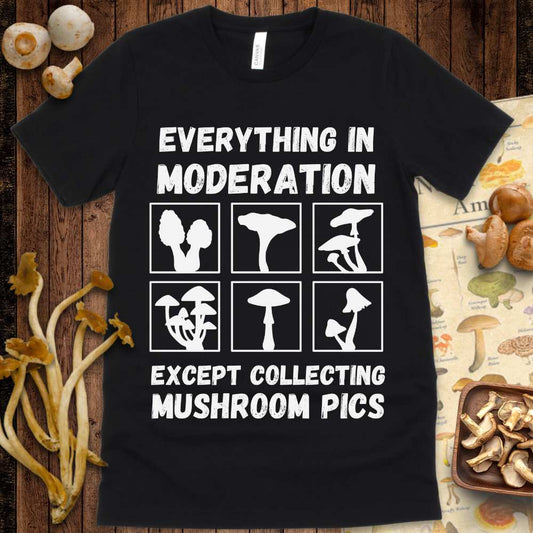 Mushroom Pics Tee