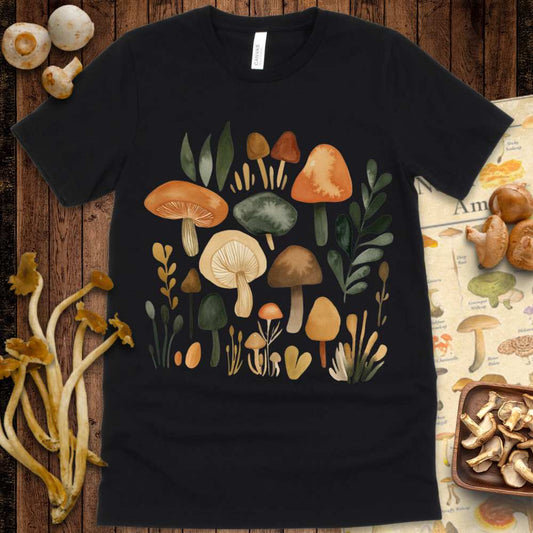 Watercolor Fungi Tee