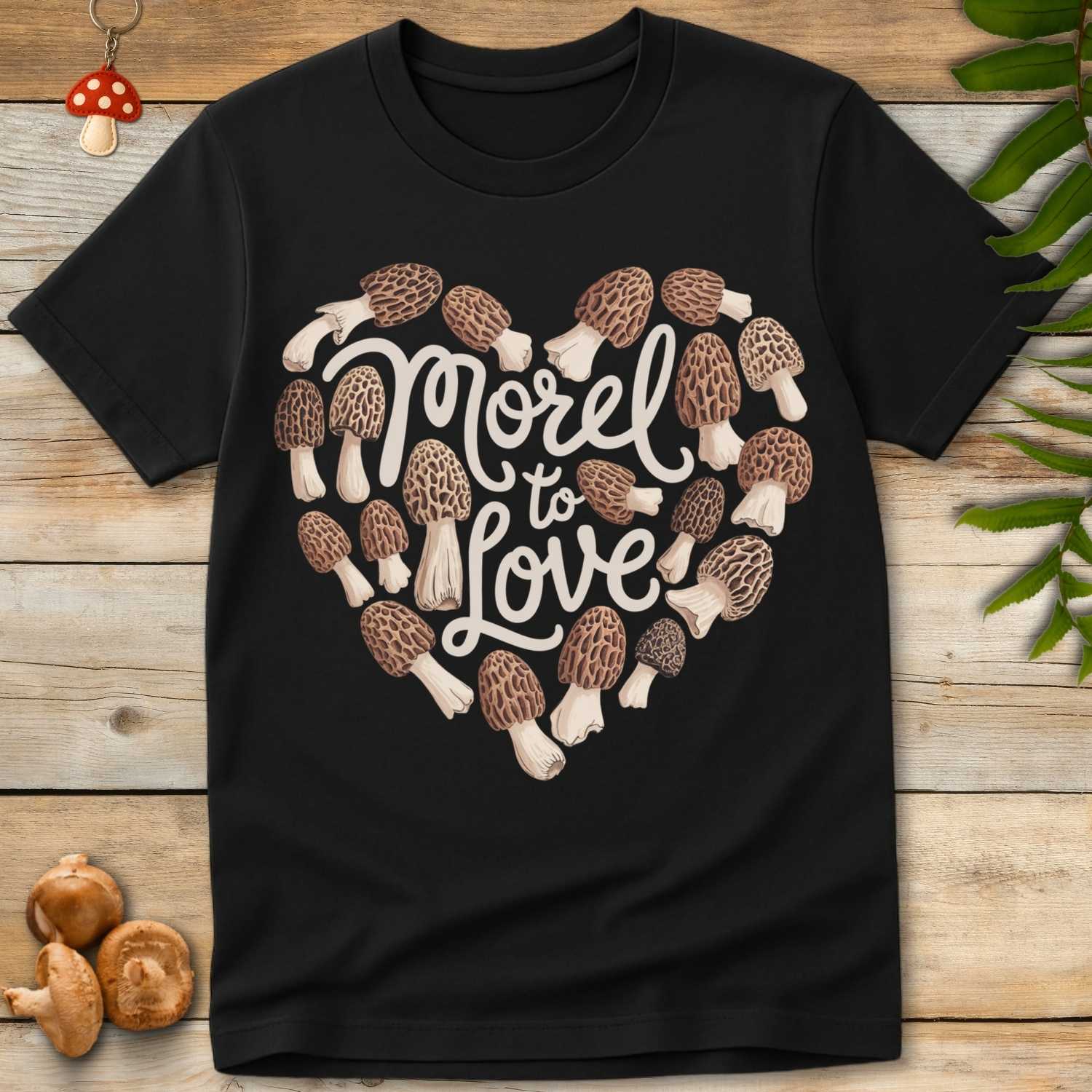 Morel To Love Heart Tee