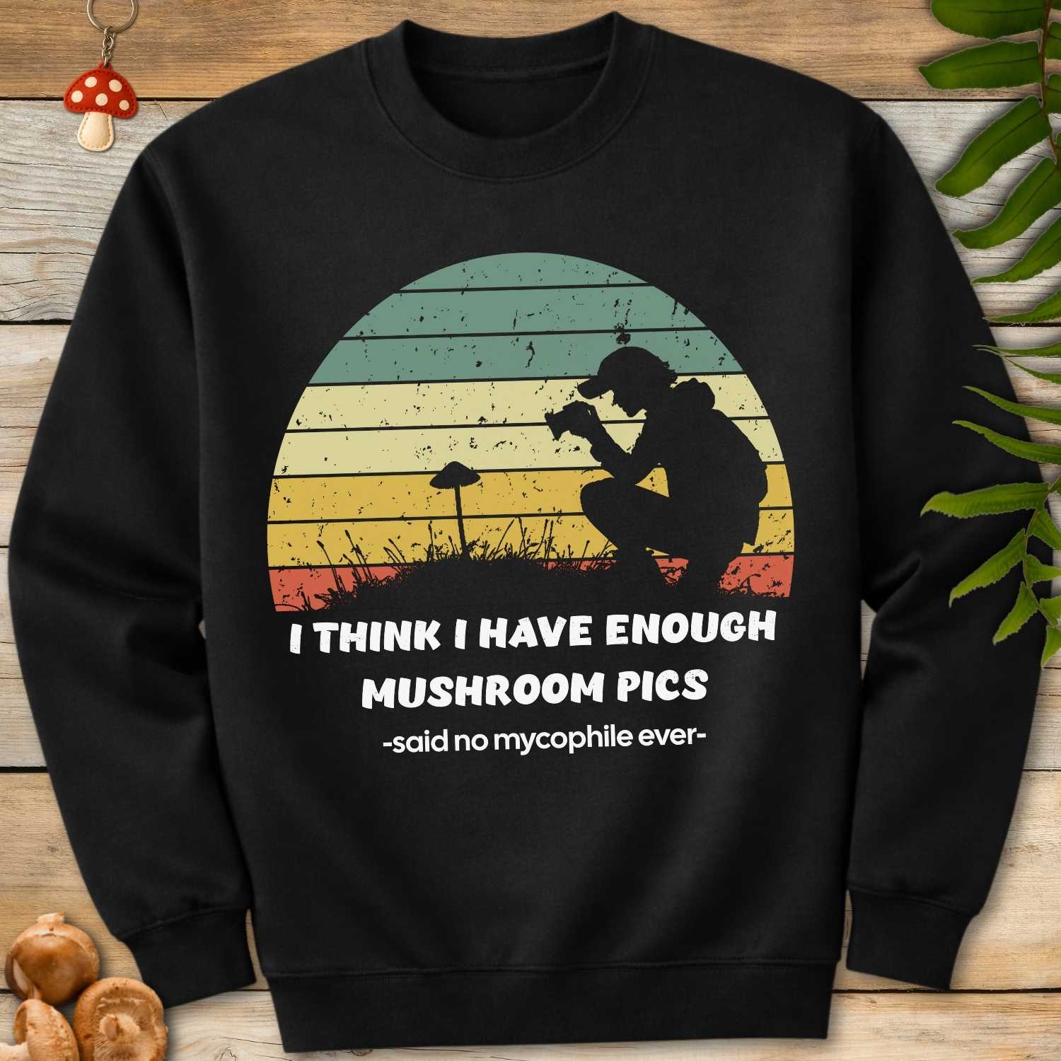 Mushroom Pics Sweatshirt