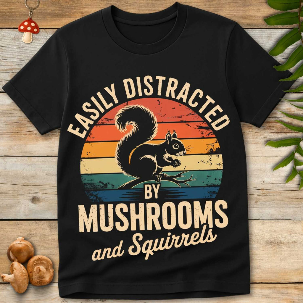 Mushroom Squirrel Tee