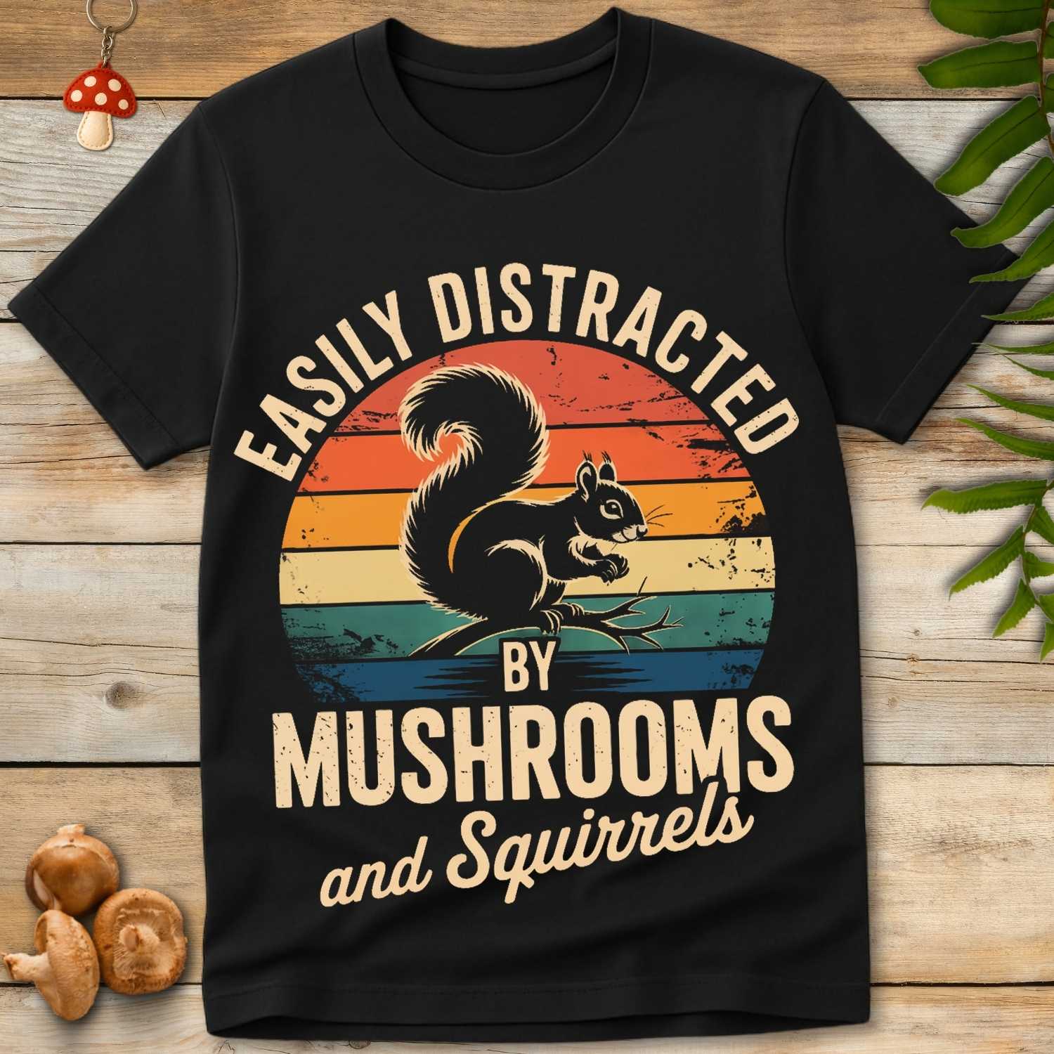 Mushroom Squirrel Tee