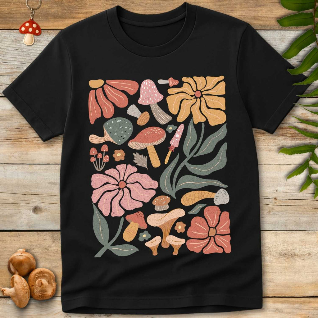 Boho Fungi N Fauna Tee