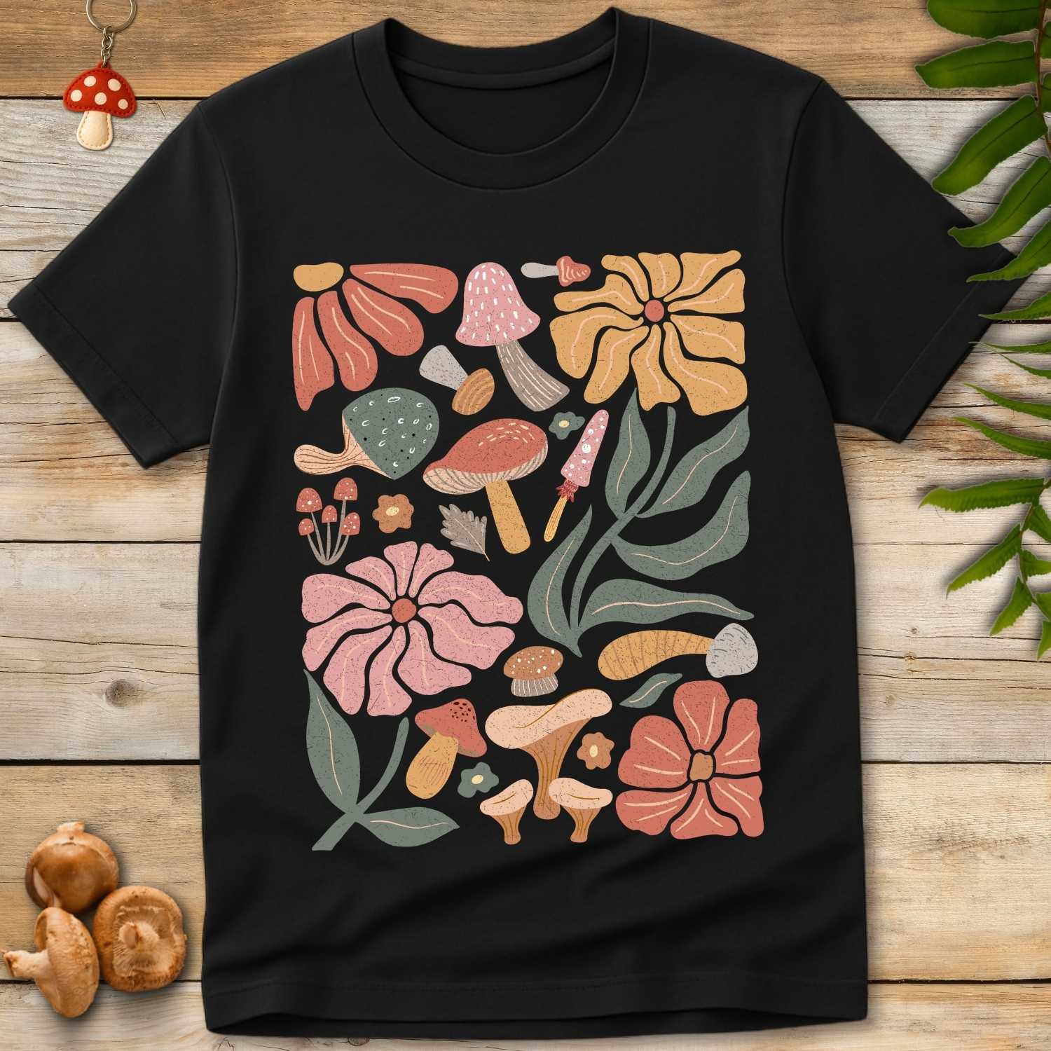 Boho Fungi N Fauna Tee