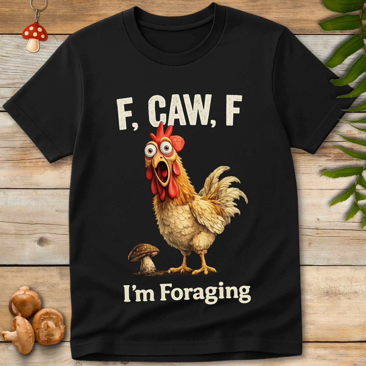 F, Caw Foraging Tee