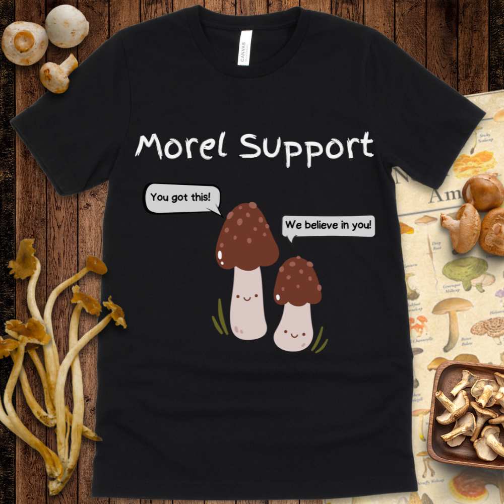 Morel Support Cute Tee