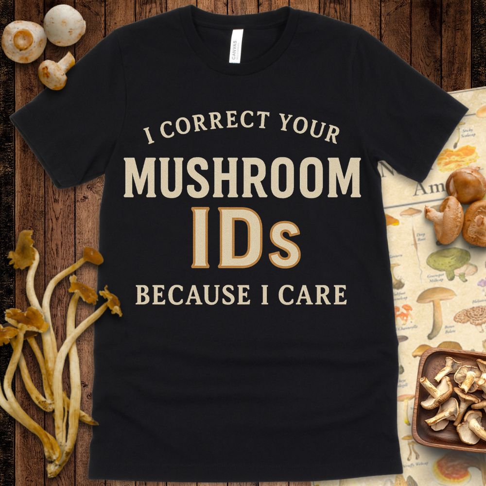 Mushroom ID Expert Tee