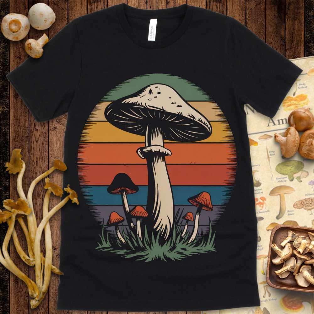 Retro Shroomscape Tee