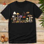 Line Art Fungi Fauna Tee