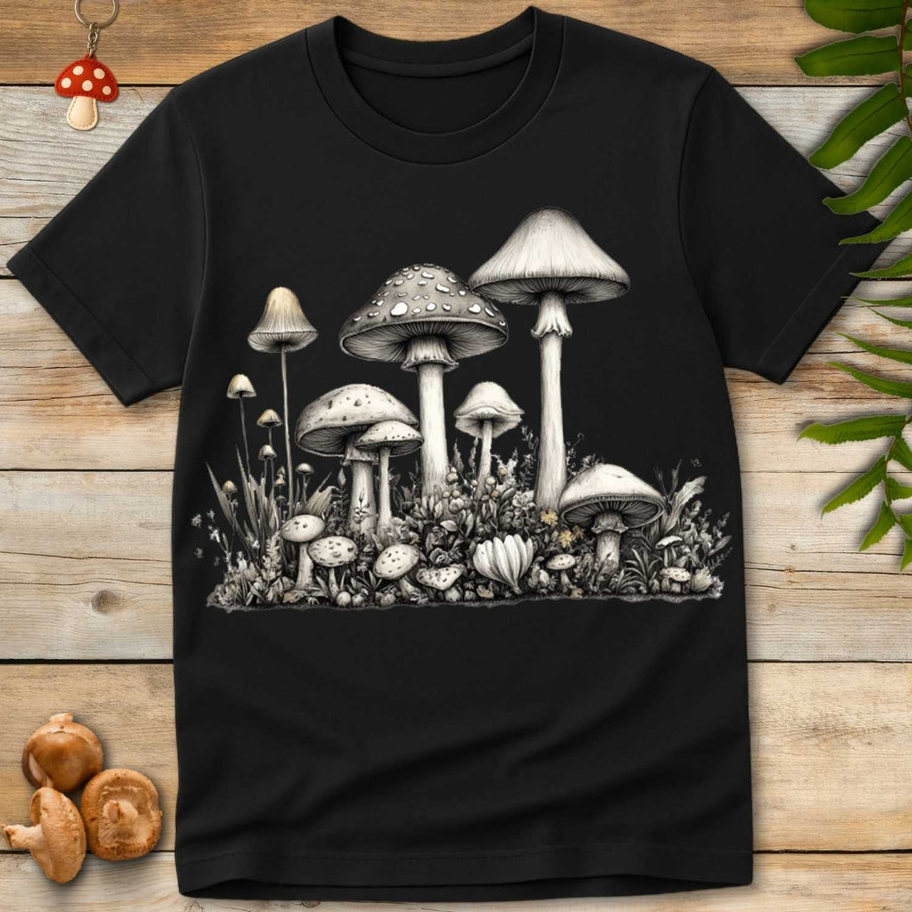 White Fungal Bloom Tee