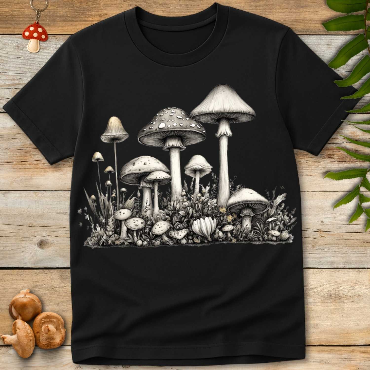 White Fungal Bloom Tee