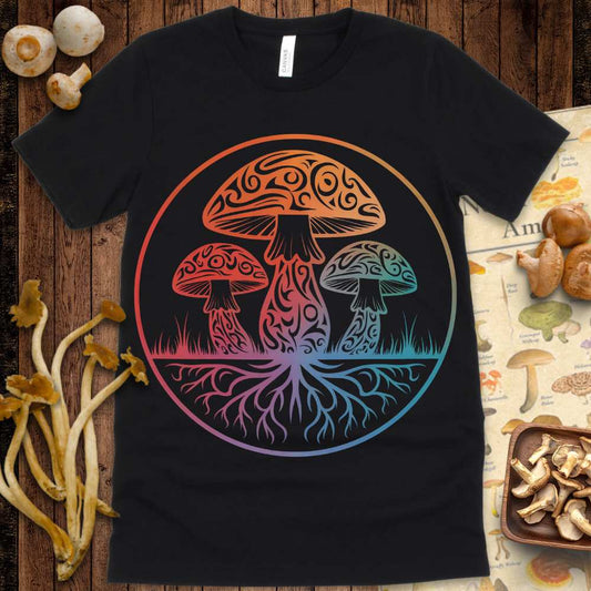Tribal Fungi Colors Tee