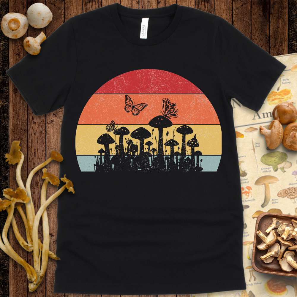 Sunset Butter Flies Tee
