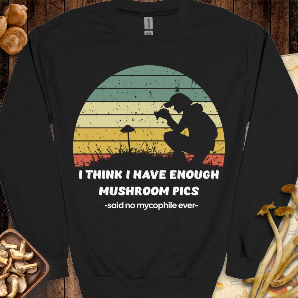 Mushroom Pics Sweatshirt