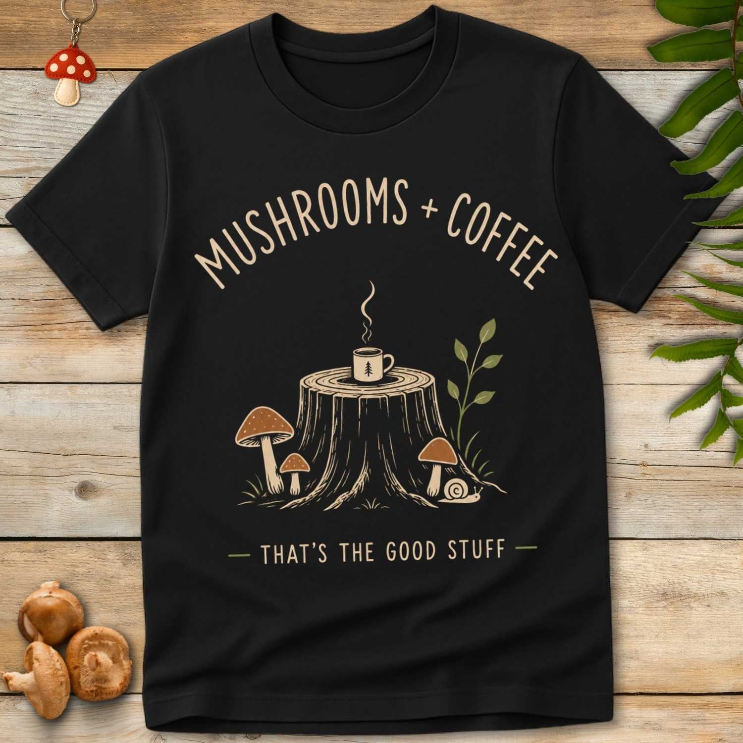 Coffee Shrooms Tee