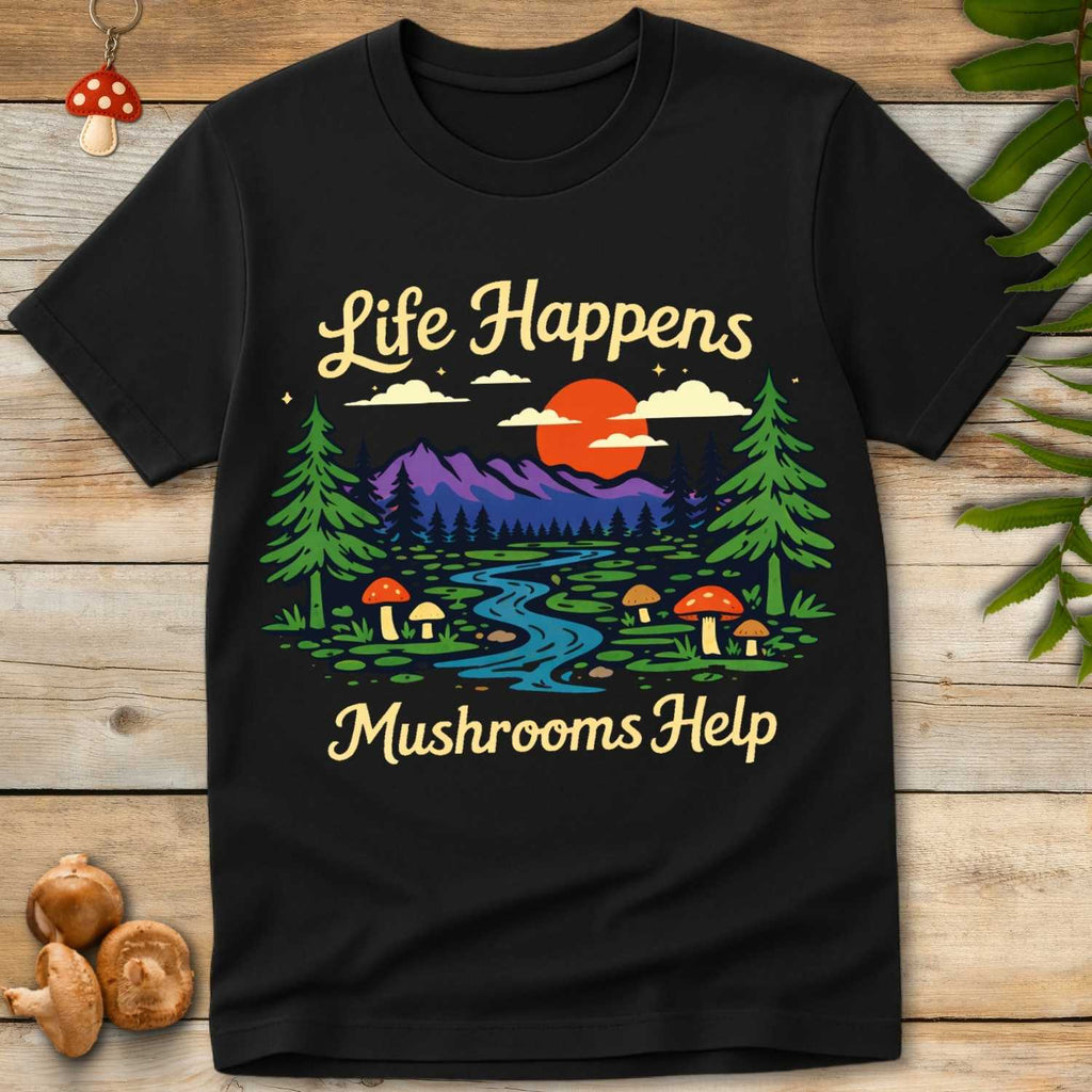 Mushroom Help Tee