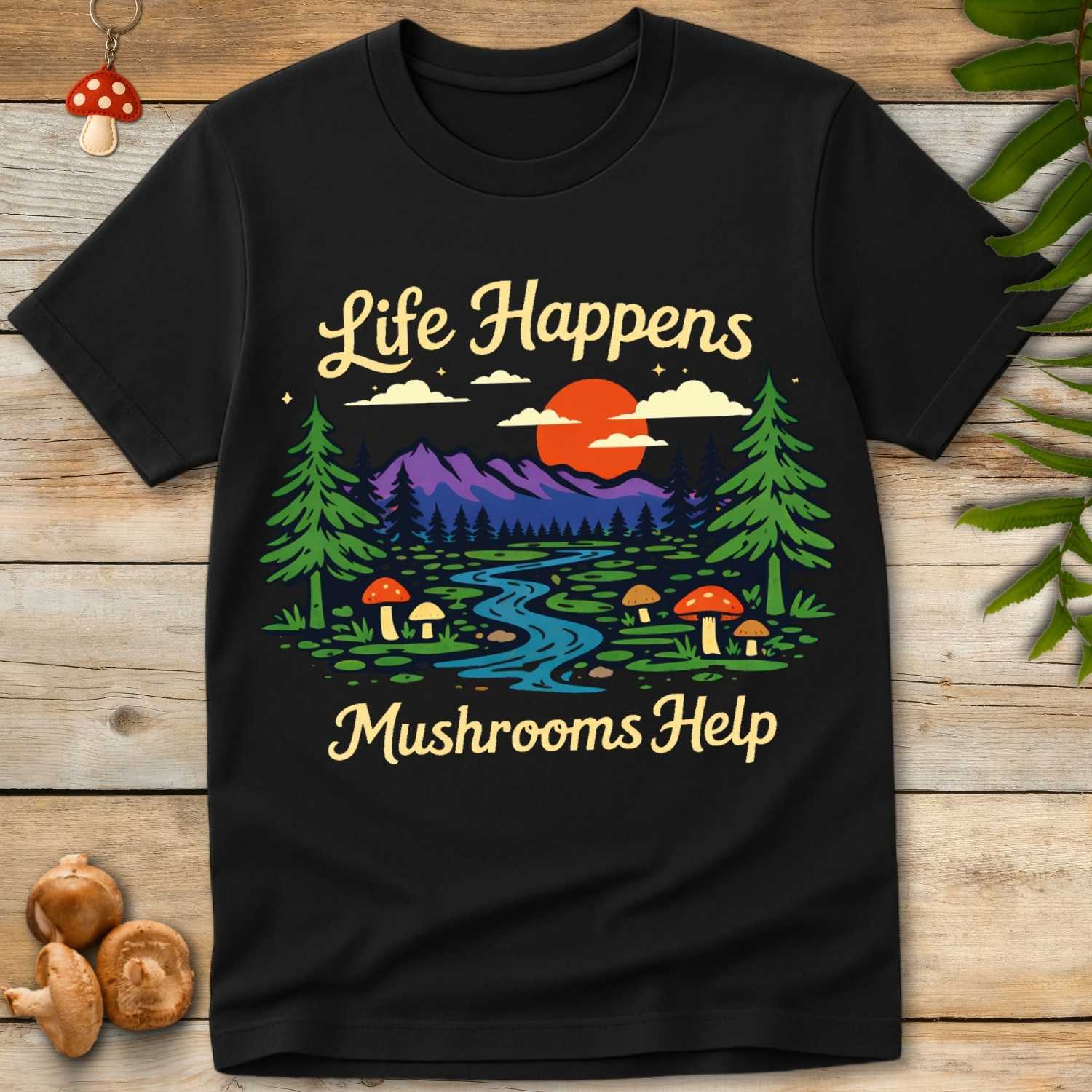 Mushroom Help Tee