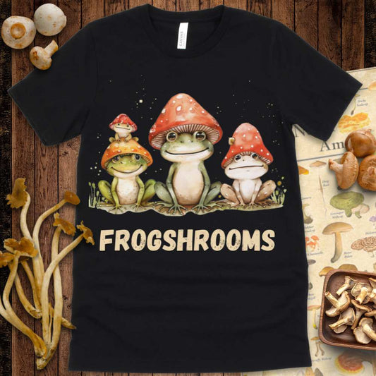 FrogShrooms In Hats Tee