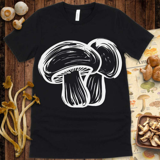 Brush Mushrooms Tee