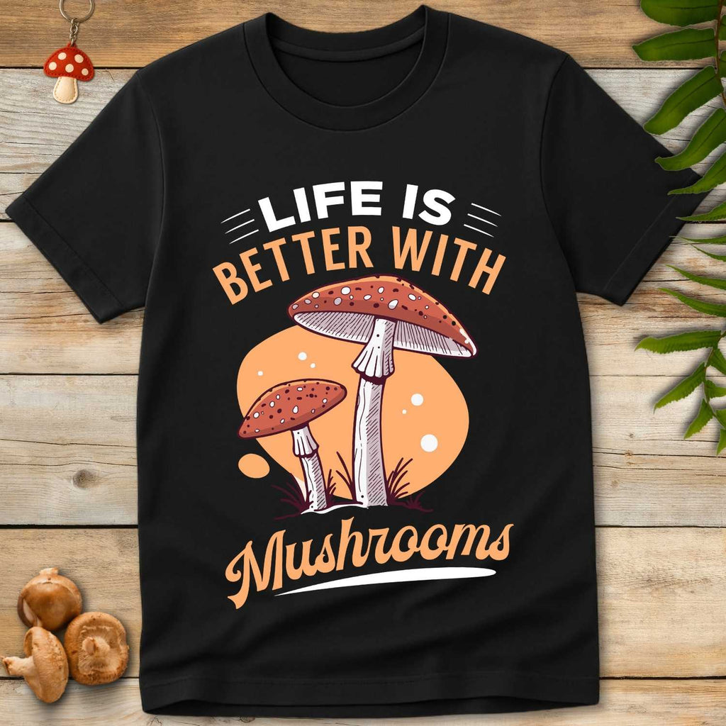 Life With Mushrooms Tee