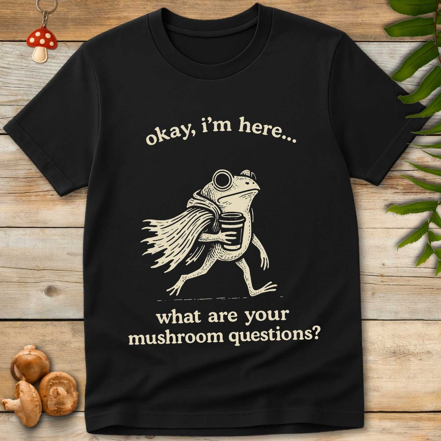 Mushroom Questions Tee
