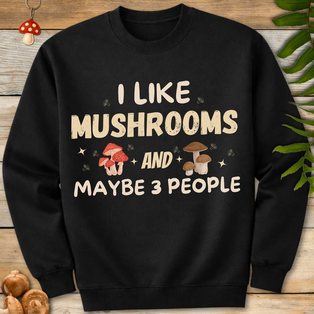 Mushroom & 3 Sweatshirt