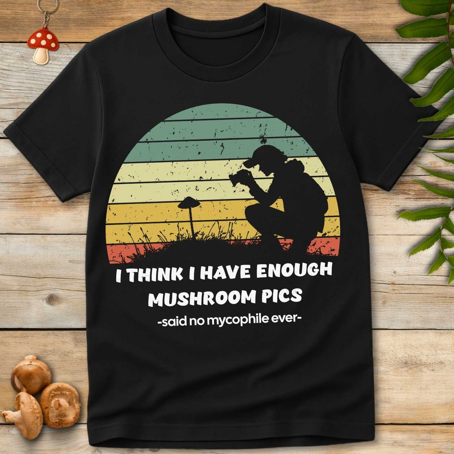 Mushroom Pics Tee