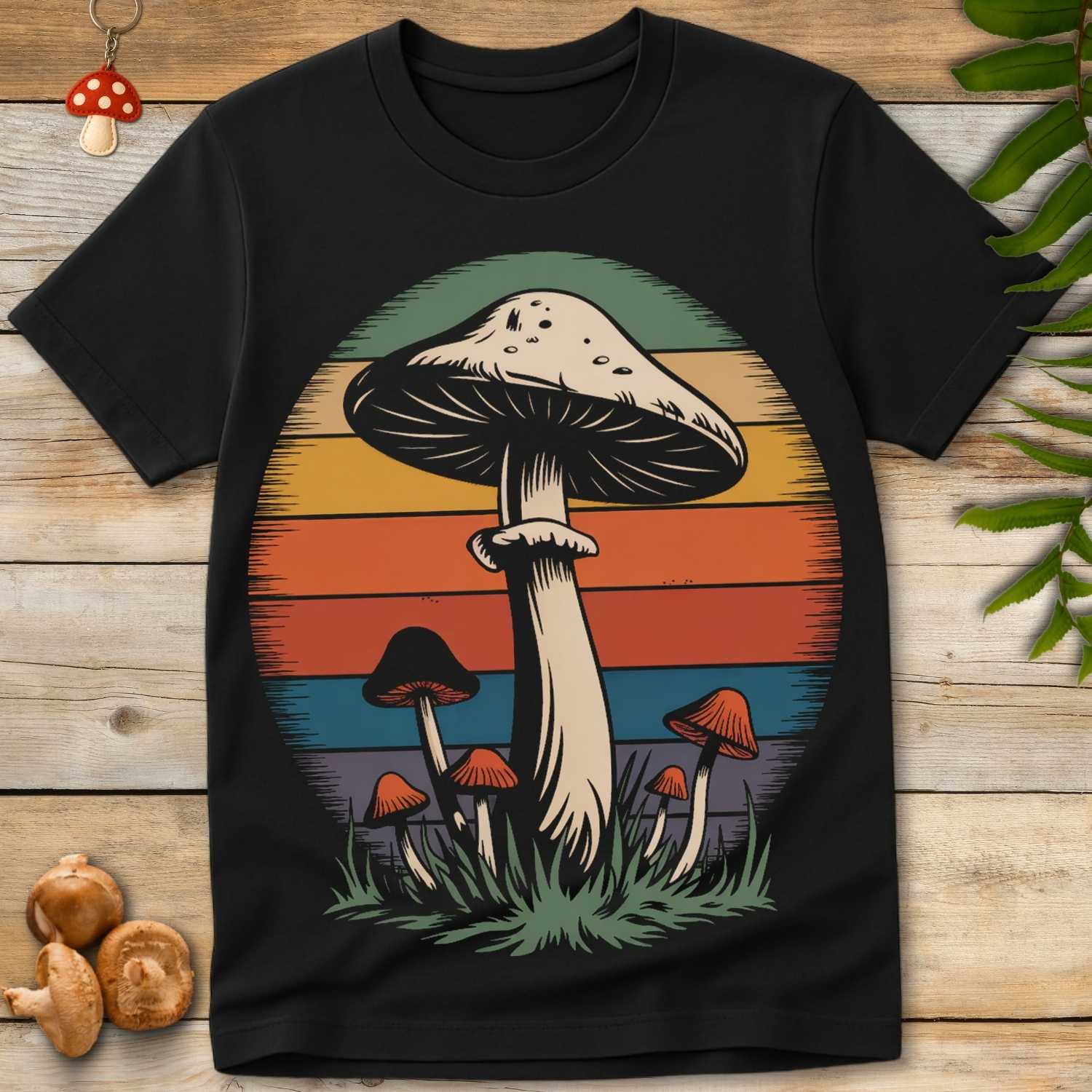 Retro Shroomscape Tee