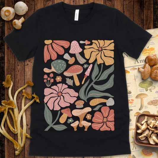 Boho Fungi N Fauna Tee