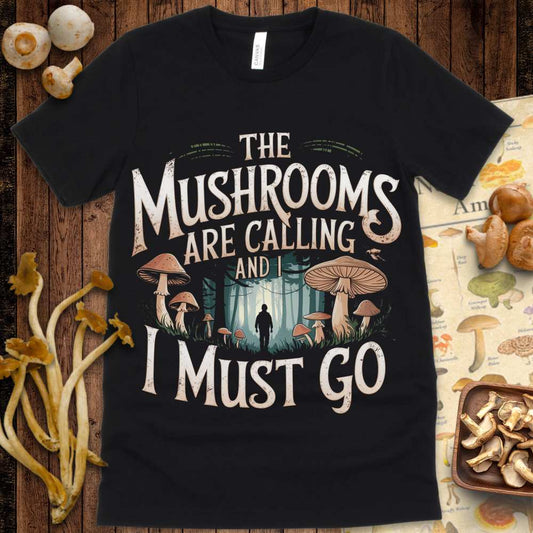 Mushrooms Calling Tee