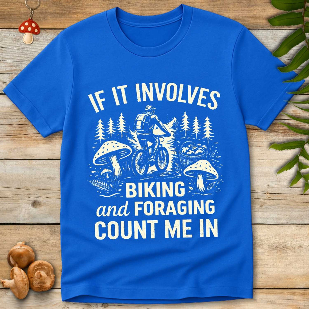 Biking Foraging Tee