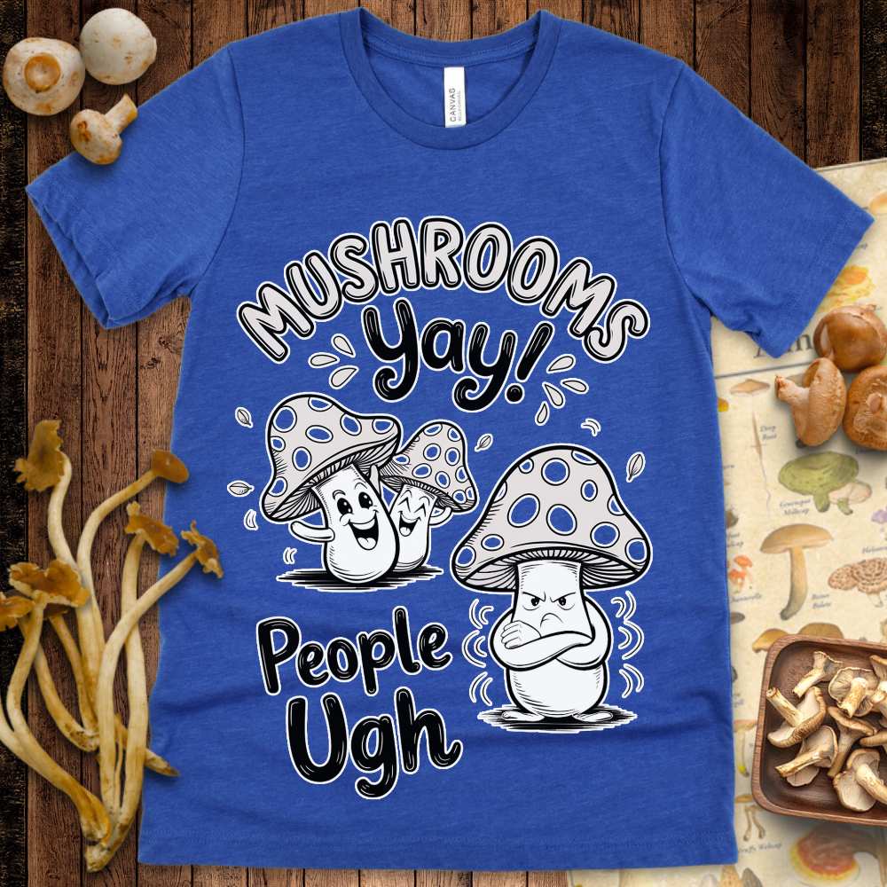 Mushrooms Yay Tee