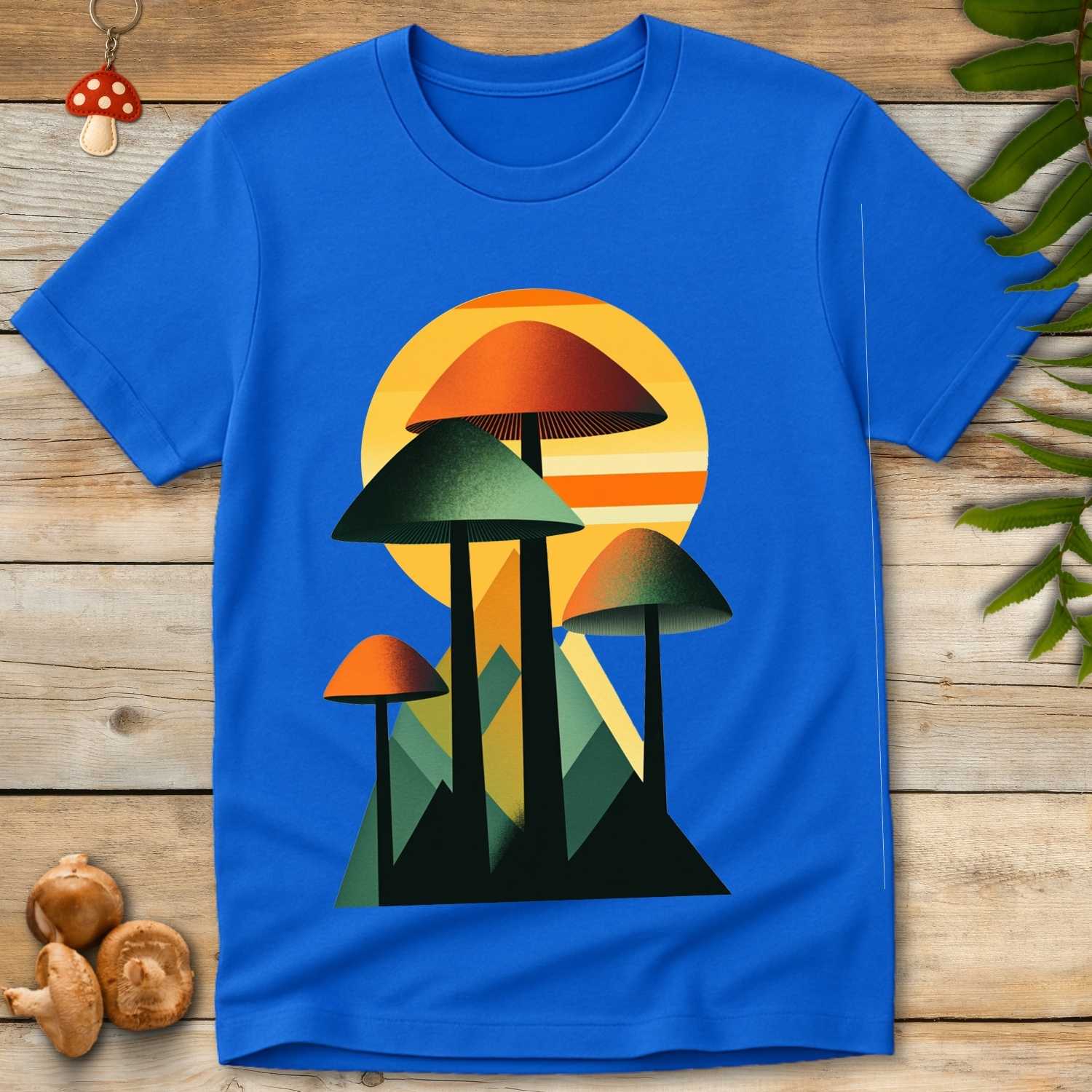 Geo Fungi Sunset Tee