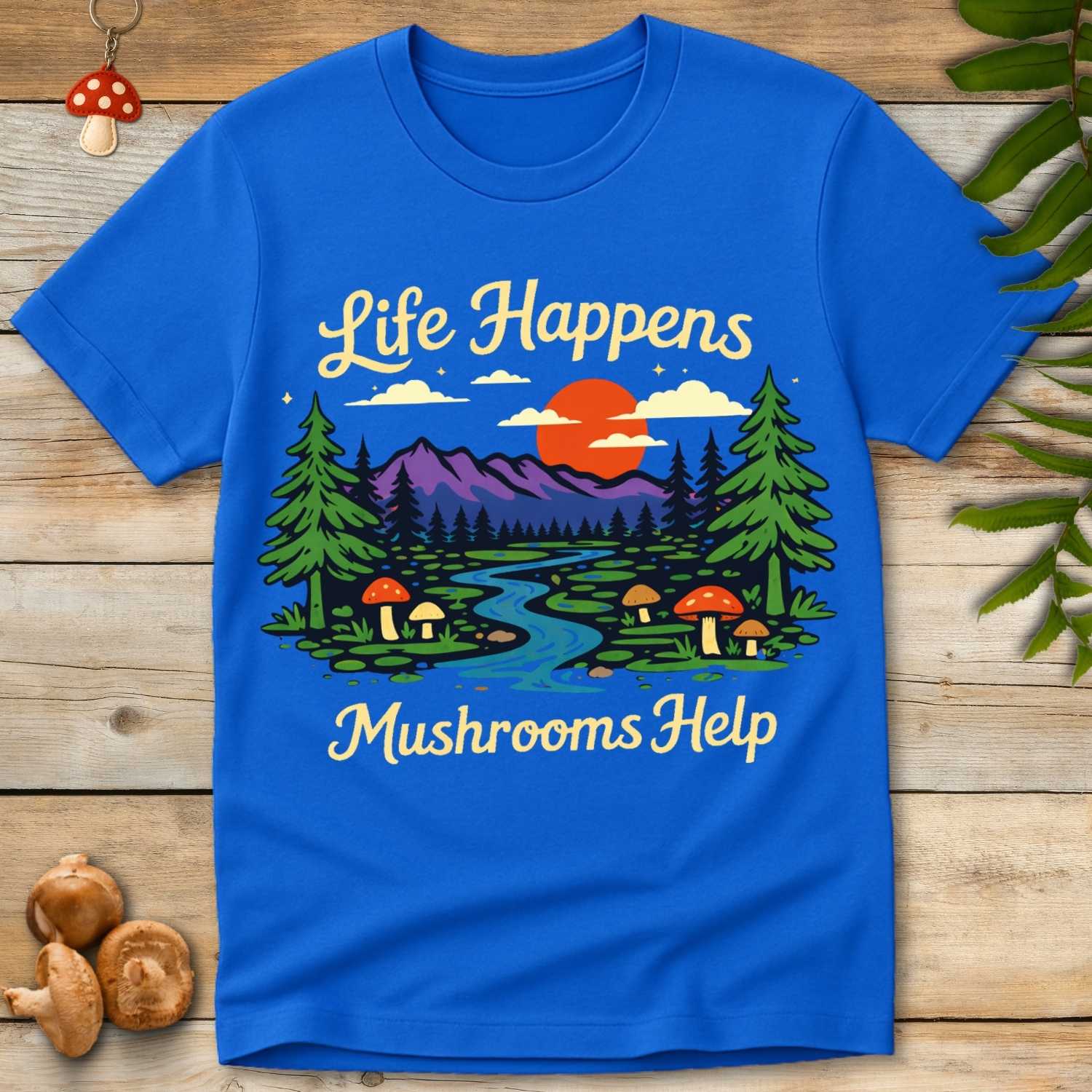 Mushroom Help Tee