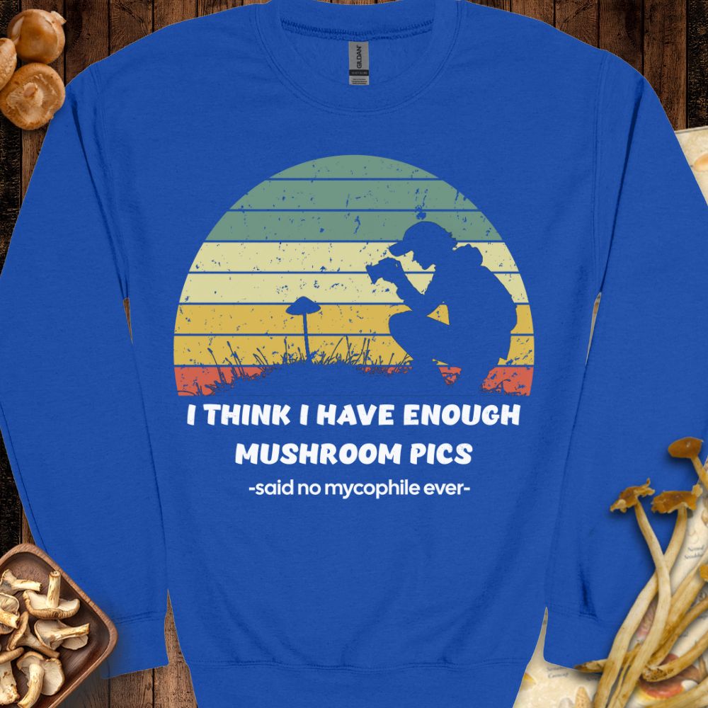 Mushroom Pics Sweatshirt