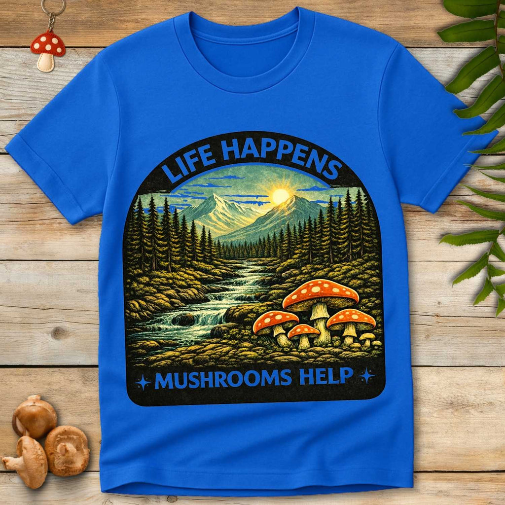 Mushrooms Help Tee
