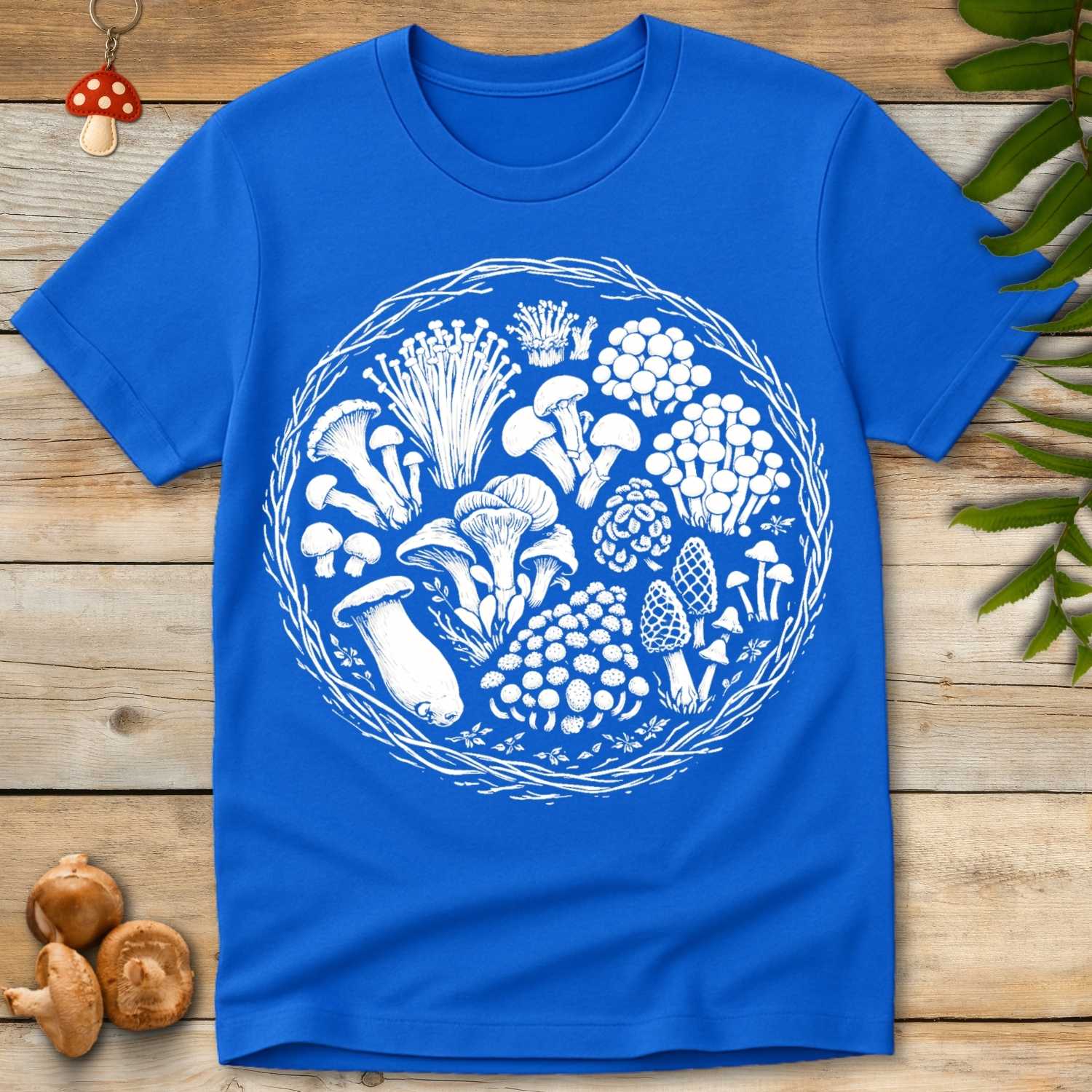 Wild Fungi Wreath Tee