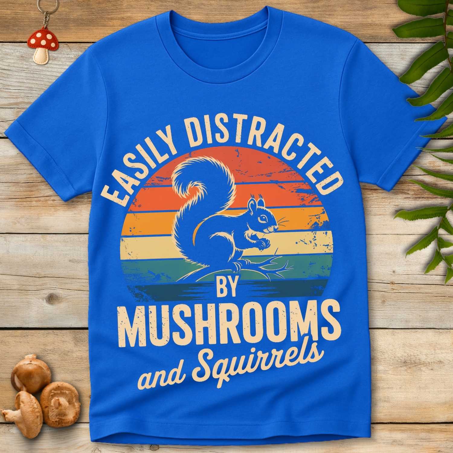 Mushroom Squirrel Tee